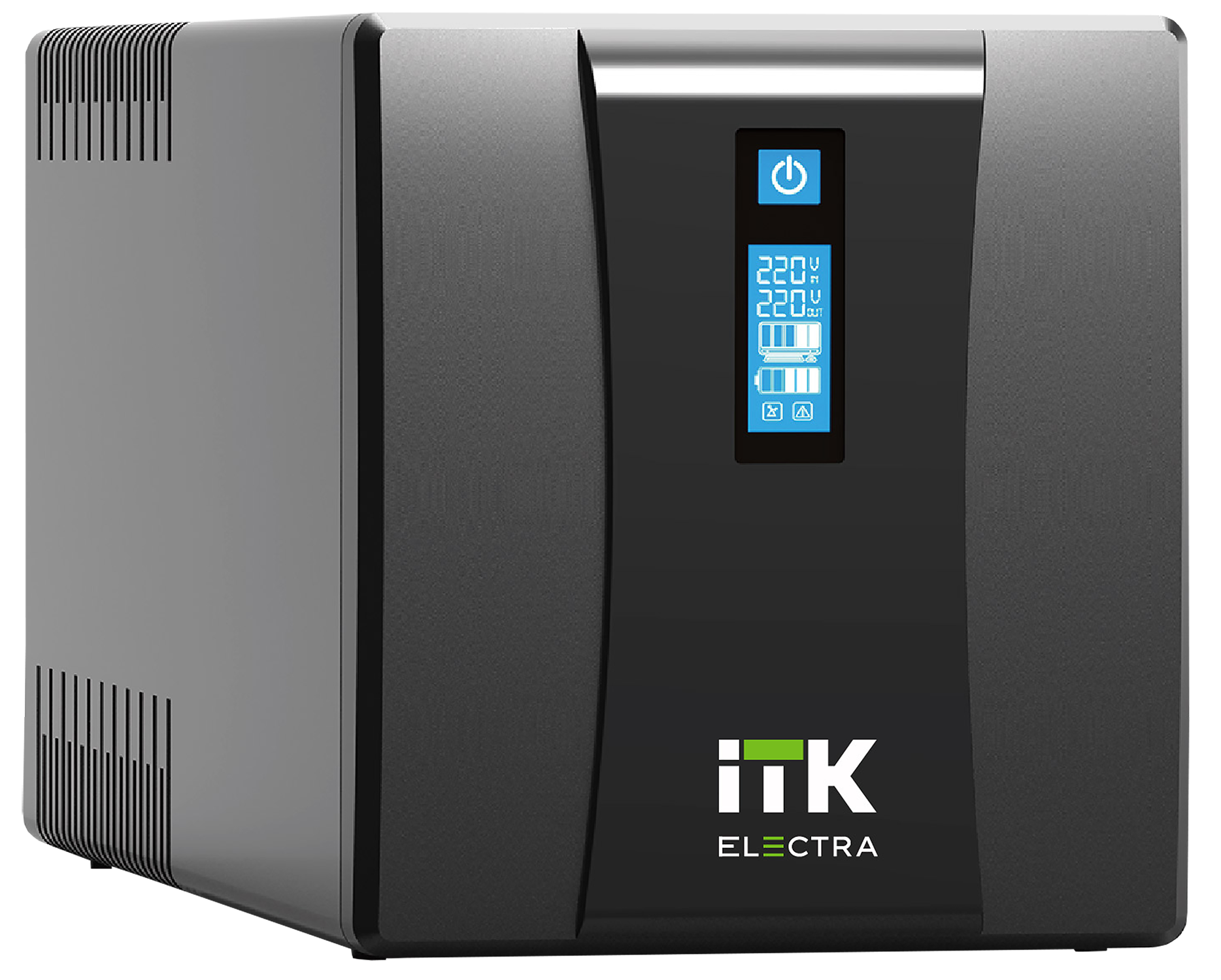 Источник бесперебойного питания Line-interactive 3000 ВА/1800 Вт, фаза 1/1, LCD дисплей, с АКБ 4х9AH, USB, Schuko