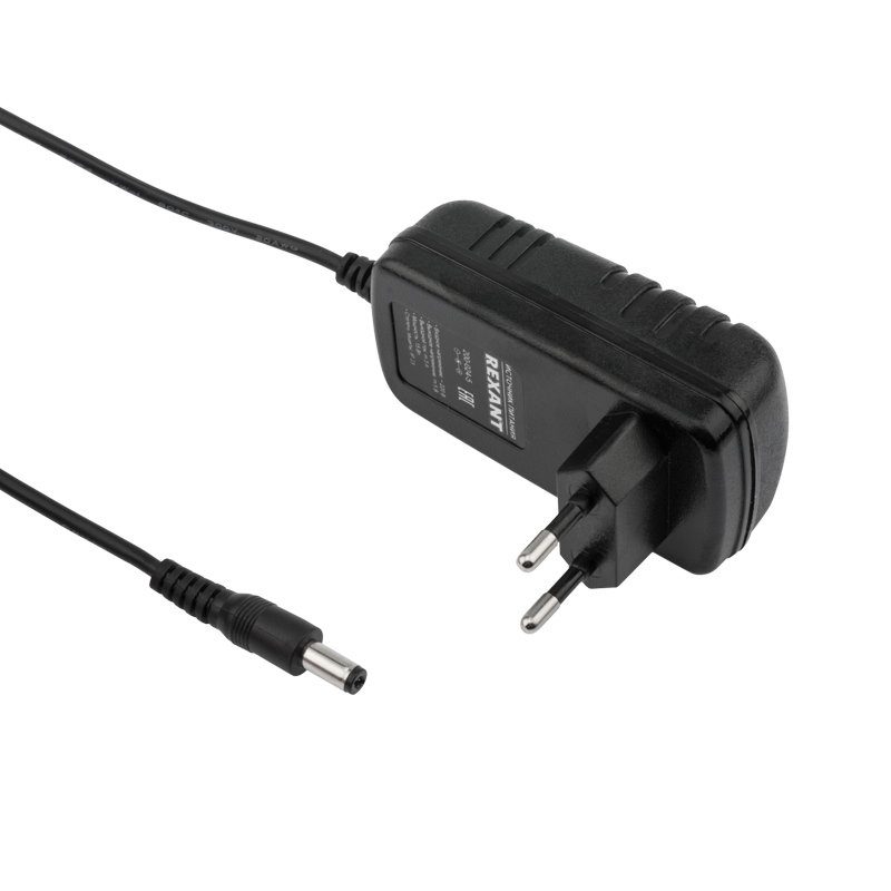 Источник питания 12 V 24 W с DC разъемом подключения 5.5х2.1 IP23, 