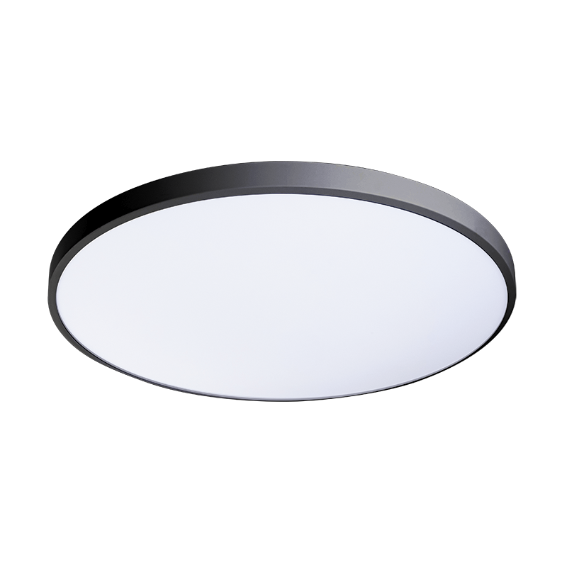 Светильник светодиодный ДБО-48w OPAL 6500К черный 3840Лм IP20 