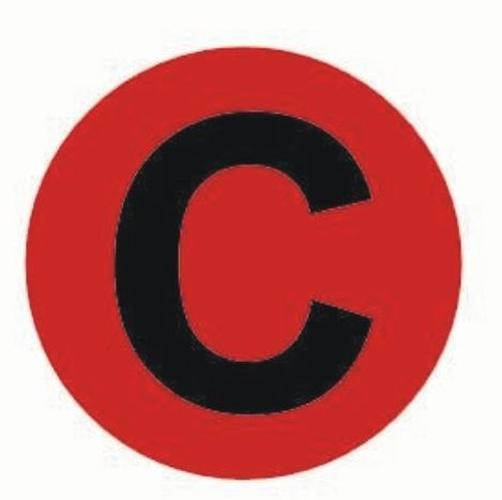 Наклейка C d=20мм PROxima 