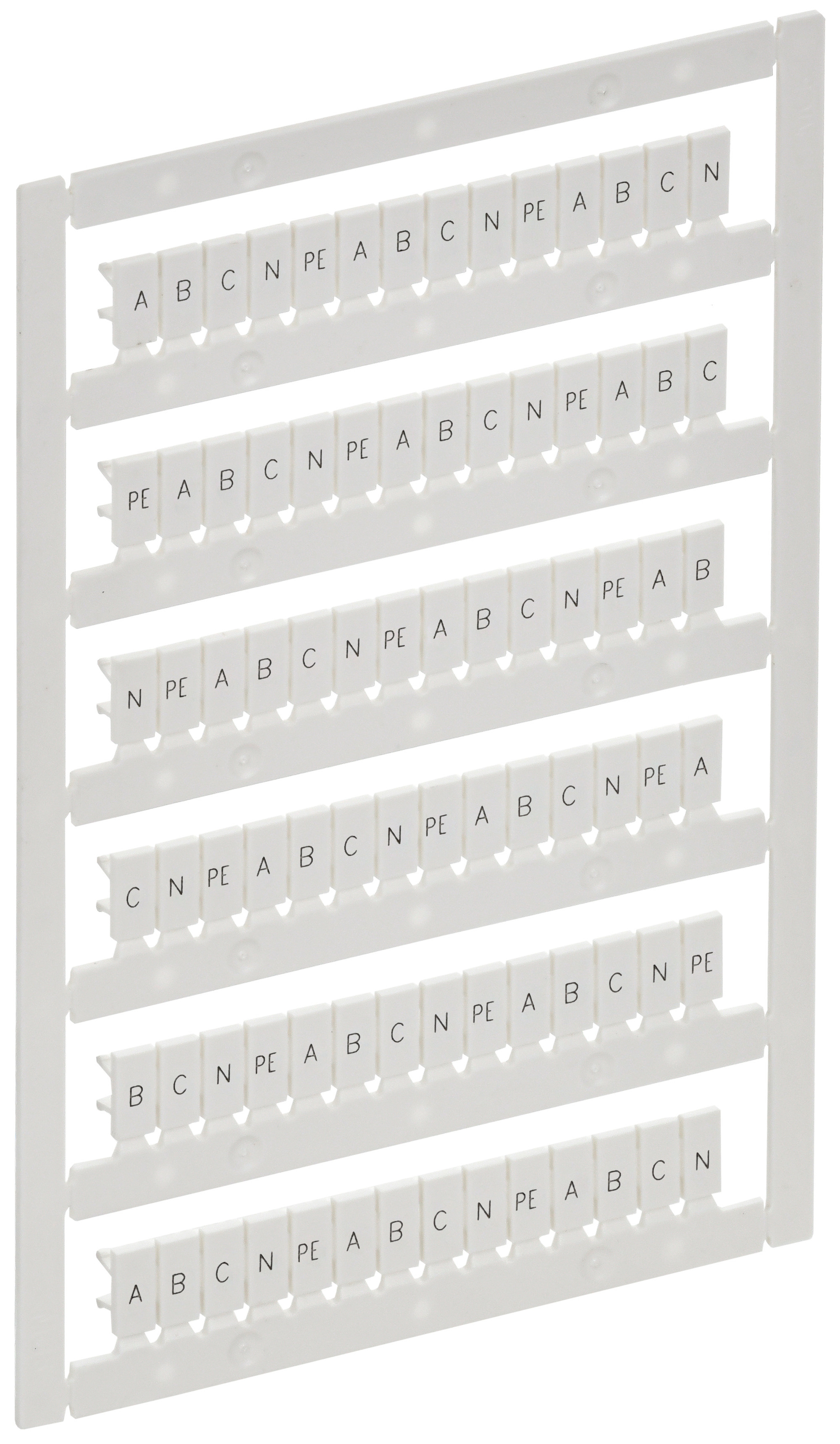 ARMAFIX Маркер для CTS/CP 2,5мм2 с символами A B C N PE IEK