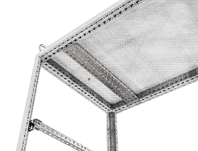 Планка монтажная с зацепами 20х73 тип К RS52 00.60 (4 шт.) 