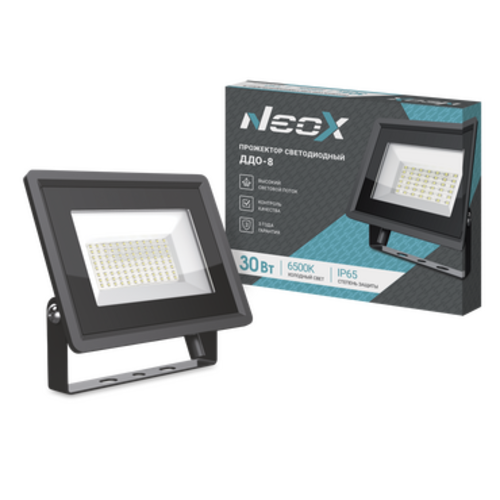 Прожектор светодиодный ДДО-8 30Вт 6500К 3000Лм 100лм/Вт IP65 NEOX