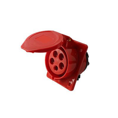 Розетка стационарная для скрытой установки PPC 415 3Р+РЕ+N 16А 380В IP44 Jazzway 