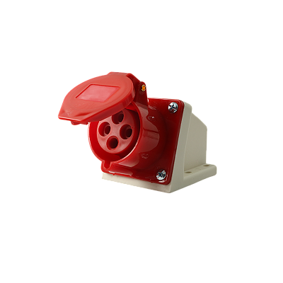 Розетка стационарная для наружной установки PPC 114 3Р+РЕ 16А 380В IP44 Jazzway 