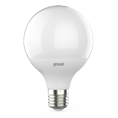 Лампа светодиодная LED 16 Вт 1480 лм 3000К AC150-265В E27 шар G95 теплая  Black Gauss