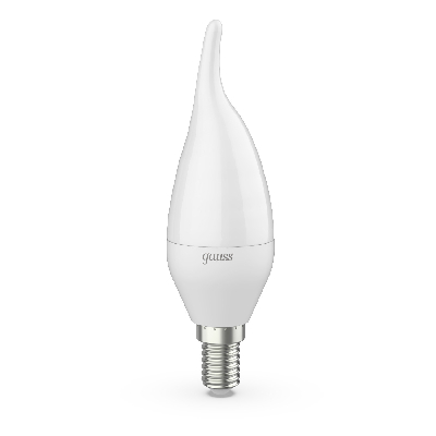 Лампа светодиодная LED 6.5 Вт 520 лм 3000К AC150-265В E14 свеча теплая  Black Gauss