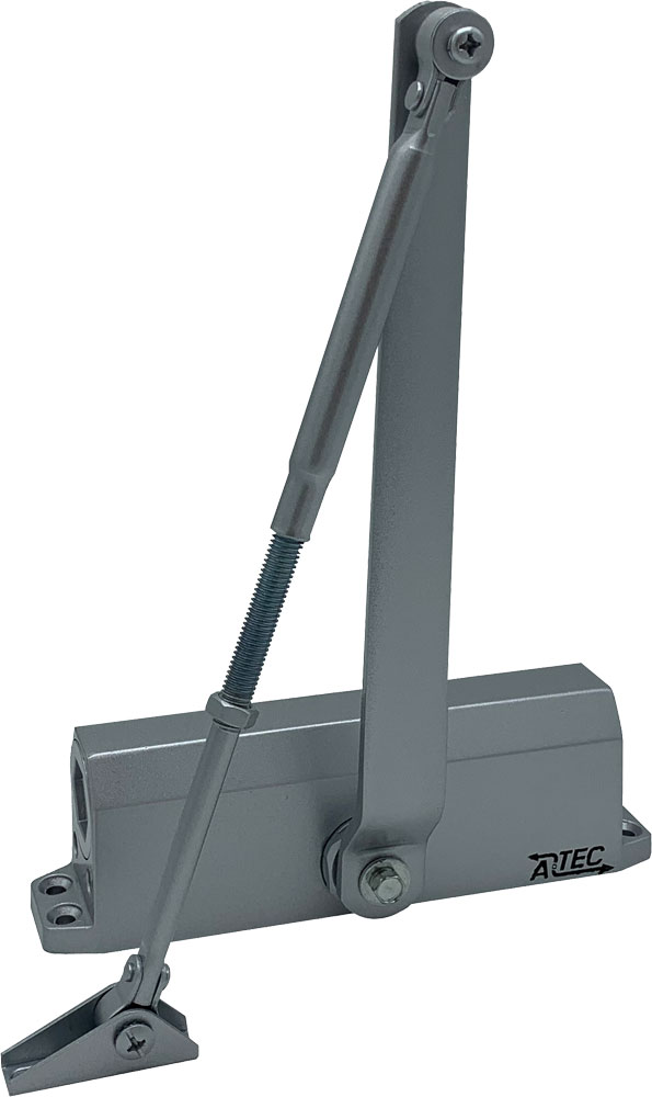 Доводчик дверной ATEC-D230H-Sl EN6/7 двери до 150 кг серебристый 