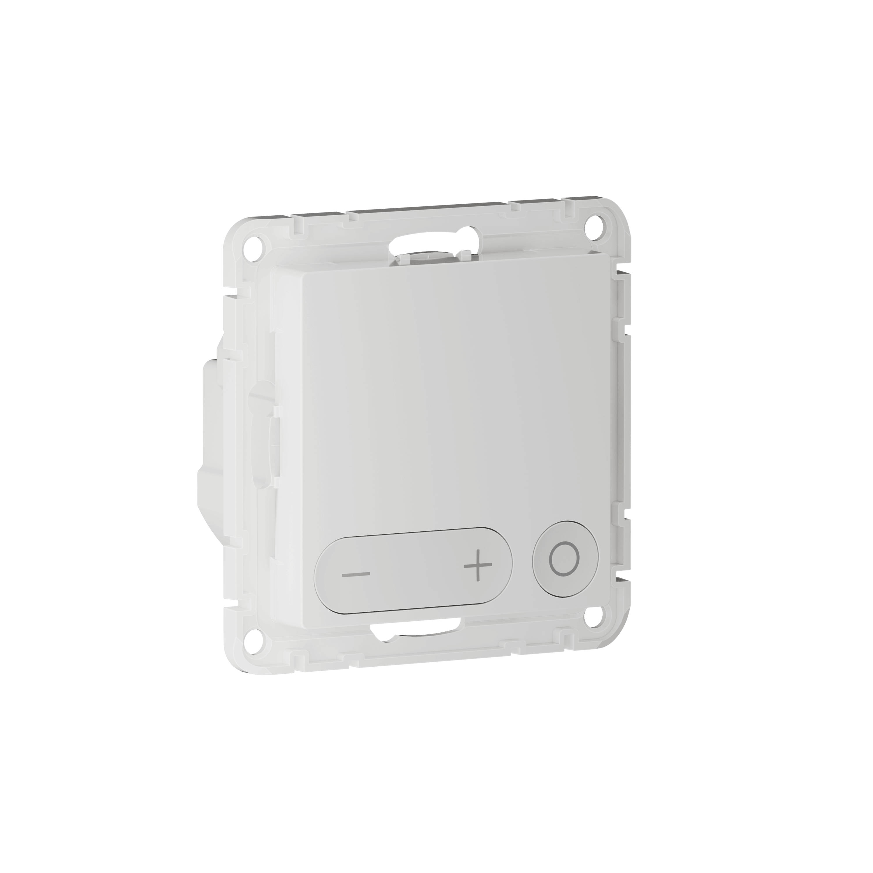 ATLASDESIGN SMART Термостат программируемый для   электрического теплого пола, Zigbee, 16 А, мех.,  БЕЛЫЙ 