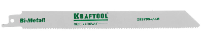 Полотно ''INDUSTRIE QUALITAT'', S1122VF, для эл/ножовки, Bi-Metall, по металлу, дереву, шаг 1,8-2,5мм, 180мм 